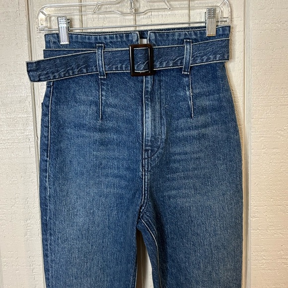 Reformation Kayo High and Skinny Belted Jeans, size 24. NWT. - Picture 4 of 8